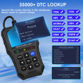 Professional OBD2 Scanner Diagnostic Tool Check Engine Light Vehicle Code Reader Car Fault Code Scanner for All CAN OBDII Cars.