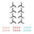 8PCS 4Pairs Gemfan 45mm 3-Blade 45mm-3 PC Propeller T-Mount 1mm 1.5mm 0805 Motor for FPV RC FreestyleTinywhoop Drones DIY Parts. 