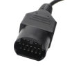 Car Diagnostic Cable For Mazda 17Pin to 16Pin OBD2 OBD II Cable Connector Cable For Mazda 17 Pin Connect Adapter. 