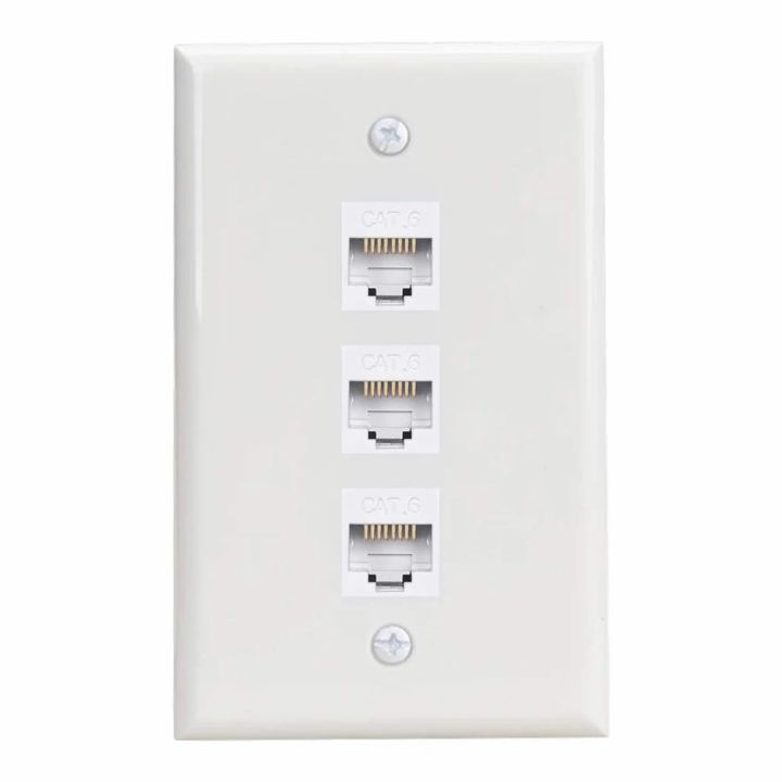 ZoeRax%202-Pack%20Female%20to%20Female%20Keystone%20Jack%20Wall%20Plate%20with%20RJ45%20Keystone%20Inline%20Coupler%20insert,%20%20Cat6%20Keystone%20Jack%20Wall%20Plate%20-%20Image%207