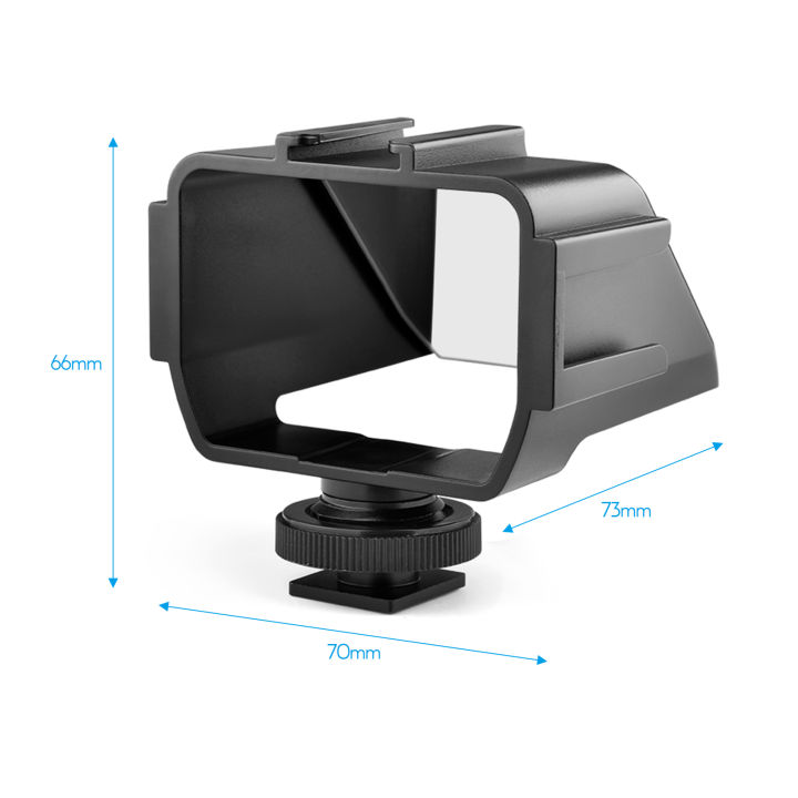Andoer%20Camera%20Selfie%20Vlog%20Flip%20Up%20Mirror%20Screen%203%20Cold%20Shoe%20for%20%20A6000/A6300/A6500/A72/A73%20%20Z6/Z7%20Mirroless%20Cameras%20-%20Image%203