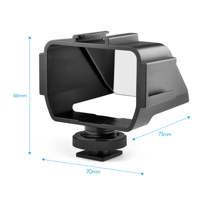 Andoer%20Camera%20Selfie%20Vlog%20Flip%20Up%20Mirror%20Screen%203%20Cold%20Shoe%20for%20%20A6000/A6300/A6500/A72/A73%20%20Z6/Z7%20Mirroless%20Cameras%20-%20Image%203