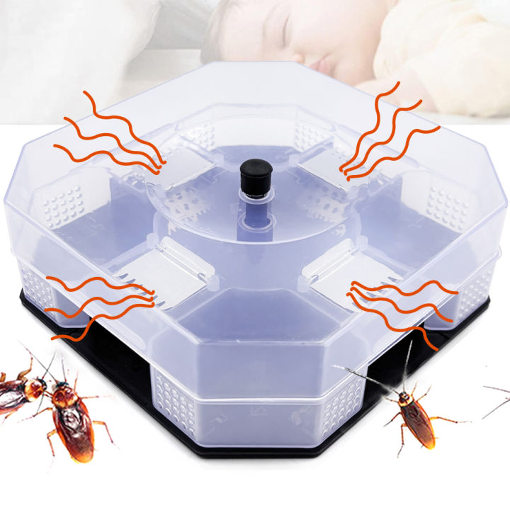 Little Cockroach Box Cockroach Trap Bug Catching Tool Cockroach Box Home Indoor Kitchen ...