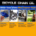 Bike Chain Cleaner Kit Including Chain Oil Lubricant,Bike Chain Degreaser,Chain Scrubber and Bicycle Cleaning Brush Tools. 