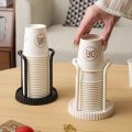 Minimalist Paper Cup Holder, Household Disposable Cup Storage Rack, Multifunctional Desktop Coffee and Milk Tea Cup Storage Rack. 