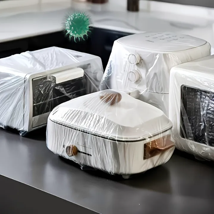 10pcs reusable transparent protective covers, disposable dust cover for vacuum cleaner.