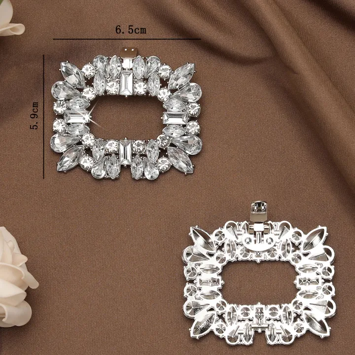 Wedding%20Shoe%20Clips%20-%201%20Pair%20Crystal%20Rhinestone%20Buckles%20for%20Bridal%20Heels%20-%20High-Heeled%20Shoes%20with%20Rhinestone%20Clasps%20as%20Accessorie%20-%20Image%202