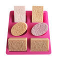 6 Holes 3D Silicone Soap Mold Soap Making Moulds Supplies Candle Form Resin Craft Home Decor. 