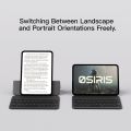 HOU iPad Mini 6 Ultra Slim Folio Type Case with Keyboard, Power Display, Switch Between Horizontal and Vertical Support iPad Mini 6th Generation. 