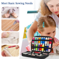 Complete Sewing Kit Set With Threads Needles Scissors Tape Measure Buttons Organizer for DIY Embroidery Handwork Sewing Tool Set. 