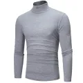 Thermal Underwear Tops Men Winter Clothes Thermal Shirt Autumn Men's Winter Tights High Neck Thin Slim Fit Long Sleeve T-shirt. 
