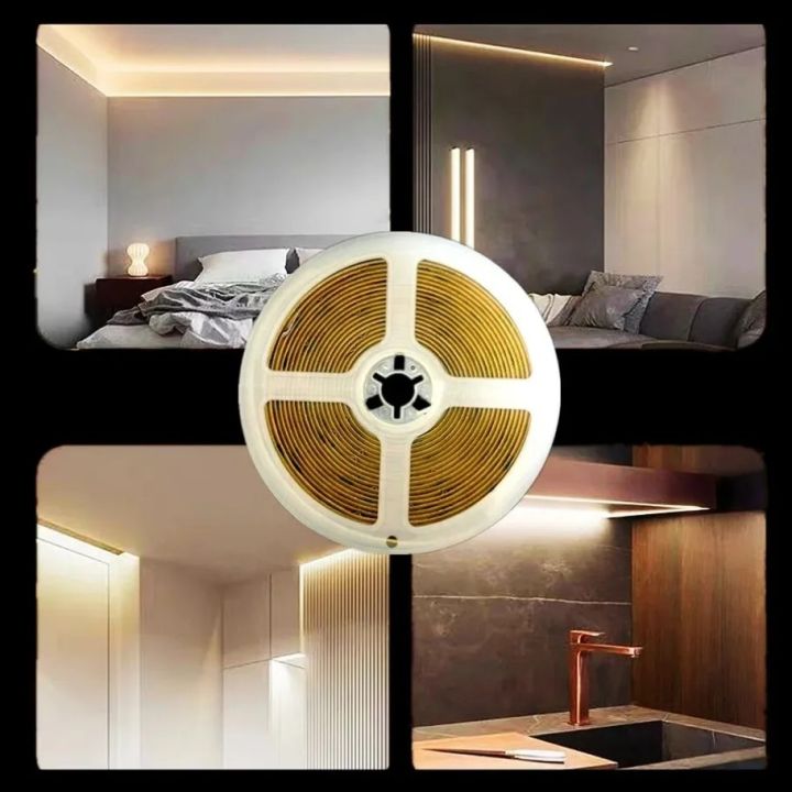 12V/24V%20COB%20Strip%208MM%20COB%20LED%20Light%20Bar%20480Leds/M%20High%20Density%20Flexible%20Ribbon%20Rope%20Tape%20Cabinet%20Light%203000K%204000K%206000K%20Lights%20-%20Image%206