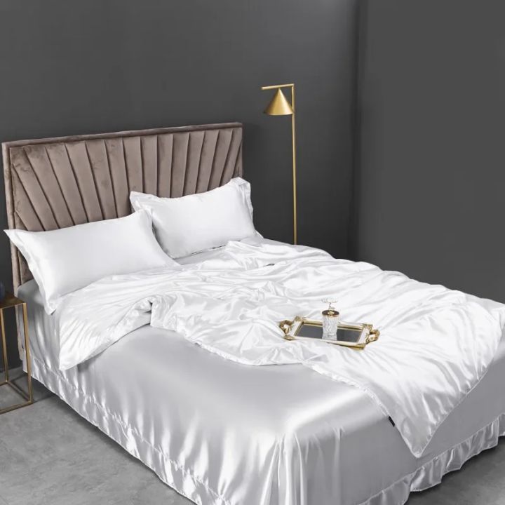 4pcs%20Pure%20Silk%20Bedding%20Sets%20High%20End%20Quilt%20Bed%20Cover%20Set%20Duvet%20Cover%20Bedsheet%20Pillowcases%20Natural%20Luxury%20Bedcloth%20Sets%20-%20Image%205