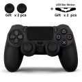 Protective Rubber cover For Sony playstation 4 Controller Silicone Case For PS4 Gamepads joystick with 2 thumbsticks Grips Caps. 