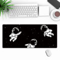 Multi-size Galaxy space mouse pad non-slip keyboard mat. 