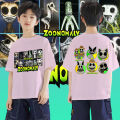 Zoonomaly 100% new style unisex printed cotton t shirt non-slip 2024 new style. 