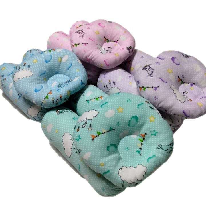 3pcs baby head shaping pillow set baby head making pillow