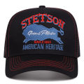 2025 Personalized New Truck Hat STETSON Red Bear Breathable Mesh Hat Street Hip Hop Hat Daily Casual Wear Sunshade Baseball Hat.