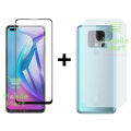 Tecno Camon 16 Pro Screen Protector 9D Tempered Glass + Matte Back Skin - 2 in 1 Full Body Protection Kit. 