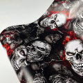 Skull Sticker Graffiti PVC Vinyl Wrap Film With Air Release Self Adhesive DIY Car Motorcycle Furniture Decoration Sticker.