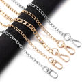 20/40/80/120cm Metal Aluminum Replacement Bag Chains Women Shoulder Strap For Bags Crossbody Extension Chain DIY Bag Accessories. 
