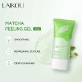 Authentic LAIKOU Matcha Peeling Gel Deep Cleansing Exfoliating Gel Face Body Scrub 60g. 