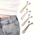 12pcs Jeans Skirts Detachable Buckle Adjustable Sleeve Clip For Pants Waist Tightening Sleeve Reduction Clip For Clothing Decor. 