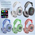 XY-262B Wireless Headphone with Digital Display Screen | HiFi Stereo Sound, Bluetooth Over-Ear Headset. 