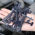 1000/100pcs Cable Ties Buckle Auto Fastener Screw Replacement Clip Car Fenders Trunk Engine Guard Panel Wire Management Tools. 