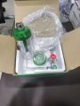 MEDICAL OXYGEN KIT – PRESSURE GAUGE WITH FLOW METER & HUMIDIFIER BOTTLE. 