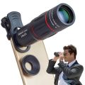 18x to 52x Zoom Lens for Mobile, Universal Telephoto Lens for Smartphones. 