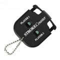 Hand Press Golf Stroke Counter - 5.5×4.9cm Mini Scorer with Keychain Clip, No Battery Training Tool for Practice/Putting. 