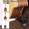 Guitar Support Rest Leg Bracket Suction Cup Mount Aluminum Professional Guitar Leg Stand Musical Instruments.