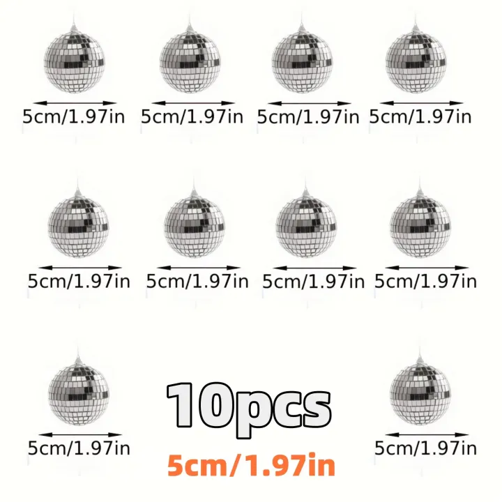 10pcs%20Mini%20Disco%20Ball%20Ornaments%20Reflective%20Glass%20Silver%20Baubles%20for%20Mardi%20Gras%20Disco%20Party%20Decor%20Sparkling%20Christmas%20Tree%20Gift%20-%20Image%207