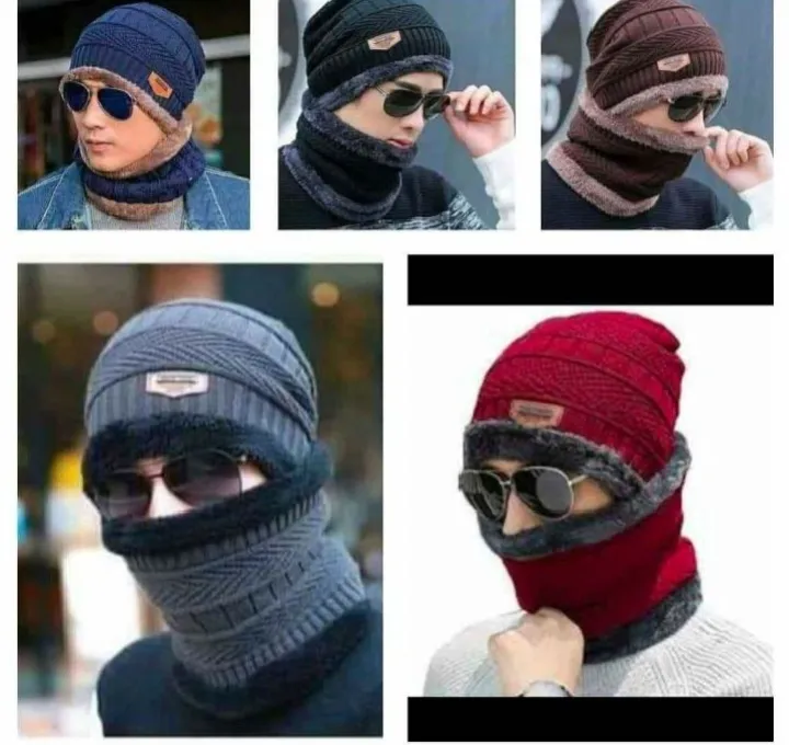 Winter%20cap%20Man%202%20pice%20set%20cap%20and%20nack%20wool%20%20Winter%20collection%20Good%20Quality%20-%20Image%202