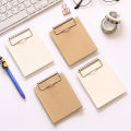 50sheets Mini Clipboard Notepads Sticky Note Multi-function Folder Board with Memo Pad for School Stationery Office Supplies. 