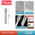Stainless Steel Universal 1080° Rotation Faucet Sprayer Head For Kitchen Washbasin Extension Faucet Bubbler Tap Splash Nozzle. 