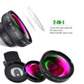 Phone Lens Kit 0.45x Super Wide Angle & 12.5x Macro Micro Lens HD Camera Lentes for iPhone    Cellphones clip on. 