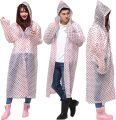 Polka Dot raincoat (unisex). 