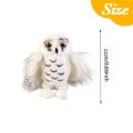 20cm/7.87inch Cute Snowy Owl Stuffed Animal Plush, Brave Boy's AndGirl's Room Owls Plush Decor, Kids s For Children toys.
