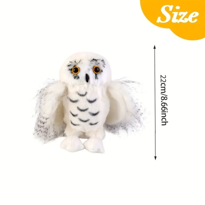 20cm/7.87inch%20Cute%20Snowy%20Owl%20Stuffed%20Animal%20Plush,%20Brave%20Boy's%20AndGirl's%20Room%20Owls%20Plush%20Decor,%20Kids%20s%20For%20Children%20toys%20-%20Image%204