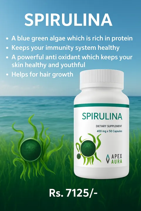 Apexaura Spirulina Dietary Supplement | Daraz.lk