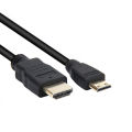 Mini HDMI-compatible to HDMI Standard HDTV Connect Cable 1080p 3D Gold Plated Plugfor Camera TV HDMI adapter 0.5M 1M 1.5M 3M 5M. 