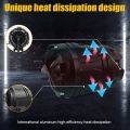 HJG Mercedes Style Projector Fog Lights for all Bikes, Cars - Jeep 2 Pcs Set. 