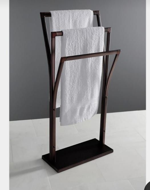 Kingston Brass pedestal Y-style Towel Rack Bathroom Rack
