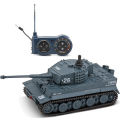 1:72 Mini RC Tanks 2117 Model Military Electric Radio Control Vehicle Portable Battle Tanks Simulation Gifts Toys for boys. 