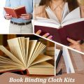 3 Sheets Book Binding Cloth 45x39" Cotton Gauze Fabric Bookbinding Supplies Book Repair Cloth for Book Repairing Arts Sewing DIY. 