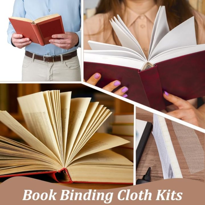 3%20Sheets%20Book%20Binding%20Cloth%2045x39"%20Cotton%20Gauze%20Fabric%20Bookbinding%20Supplies%20Book%20Repair%20Cloth%20for%20Book%20Repairing%20Arts%20Sewing%20DIY%20-%20Image%206
