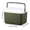 6L Cooler Box Portable Commercial Ice Bucket Household Dual-Use Multipurpose for Home Camping Traveling. 