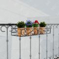 Metal Grill Rack Hanging Planter Pot 36x8x4 inches -1 Pc(No shipping fee).